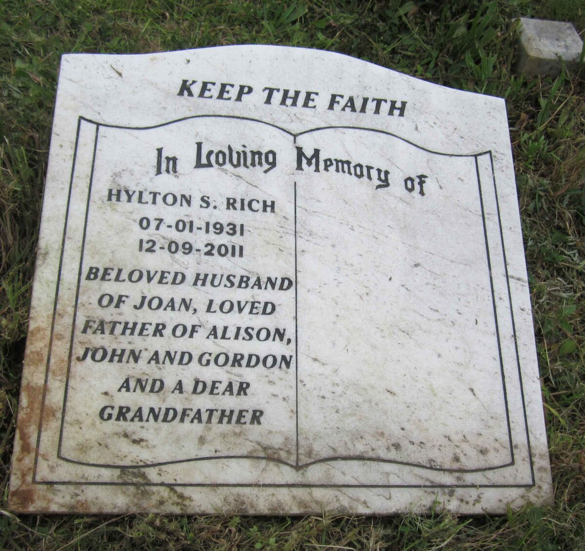 RICH Hylton S. 1931-2011