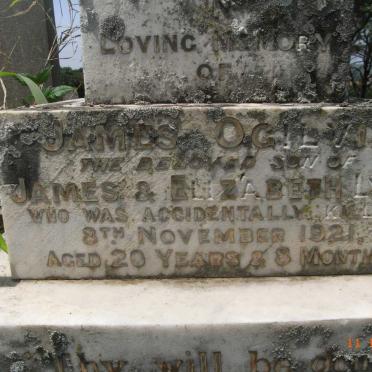 LYON James Ogilvie -1921