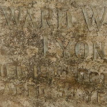 LYON Edward Woods -1964 :: GILLESPIE John -1968 &amp; Ethel -1972