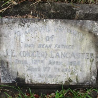 LANCASTER James Edward -1964