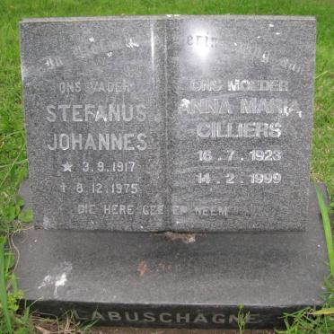 LABUSCHAGNE Stefanus Johannes 1917-1975 &amp; Anna Maria CILLIERS 1923-1999