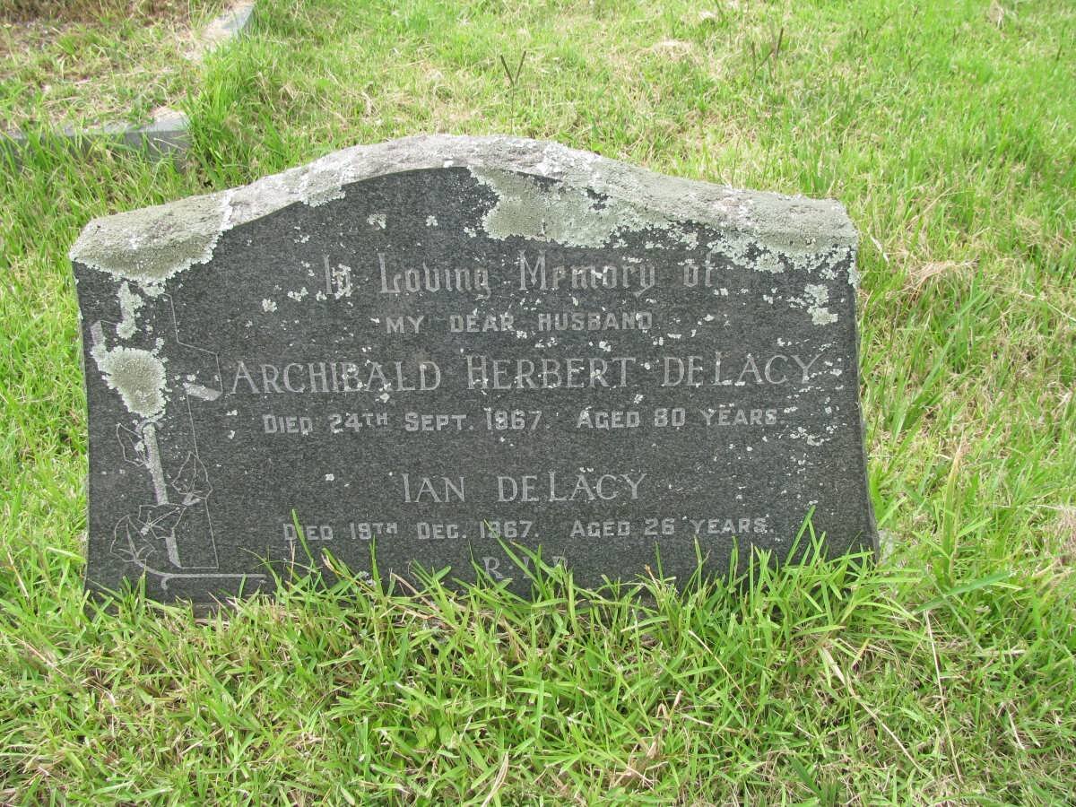 LACY Ian, De  -1967 :: LACY Archibald Herbert, De -1967 