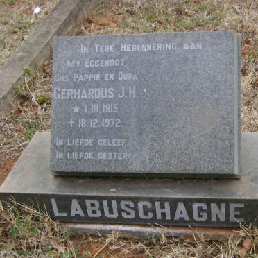 LABUSCHAGNE Gerhardus J.H. 1915-1972