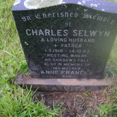 LA'VITA Charles Selwyn 1918-1983 :: LA'VITA Anne Frances -1965