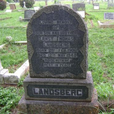 LANDSBERG Ernst Thomas 1906-1940