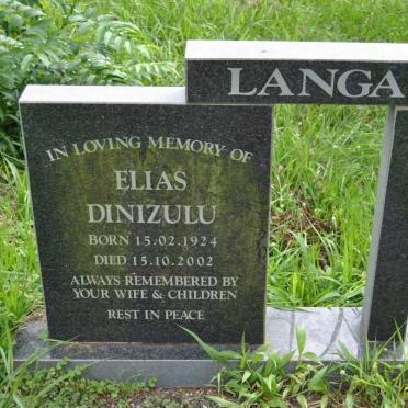 LANGA Elias Dinizulu 1924-2002