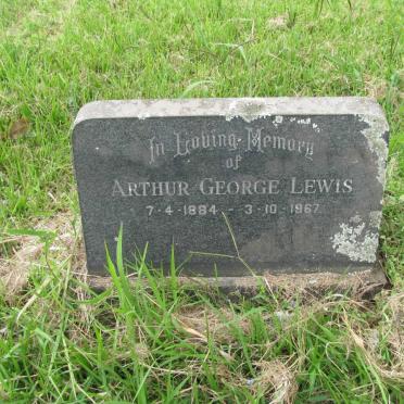 LEWIS Arthur George 1884-1967