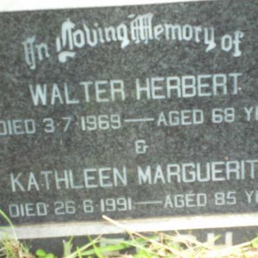 LEECH Walter Herbert -1969 &amp; Kathleen Marguerite -1991