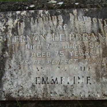 LEIBBRANDT Vernon -1961 &amp; Emmeline