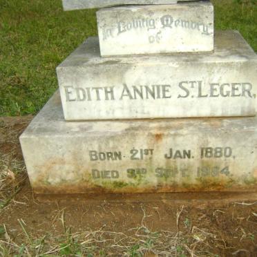 LEGER Edith Annie, St. 1880-1964