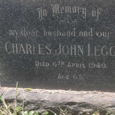 LEGGOTT Charles John -1949