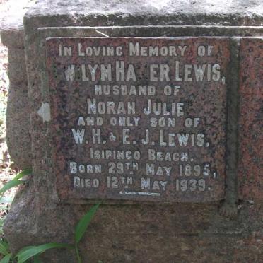 LEWIS Gwilym Hamer 1895-1939