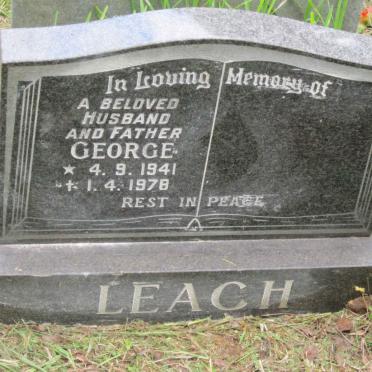 LEACH George 1941-1978