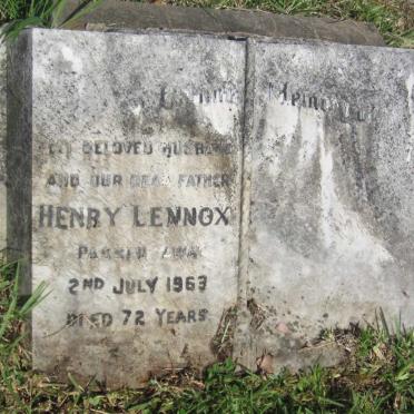 LENNOX Henry  -1963