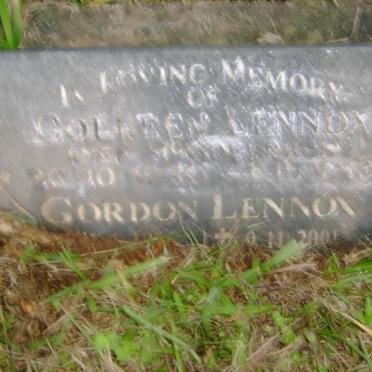 LENNOX Gordon -2001 &amp; Colleen -1998