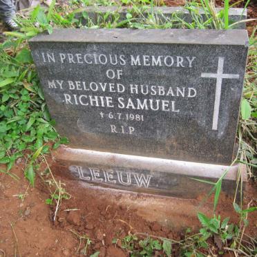 LEEUW Richie Samuel -1981