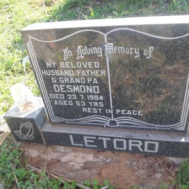 LETORD Desmond -1994