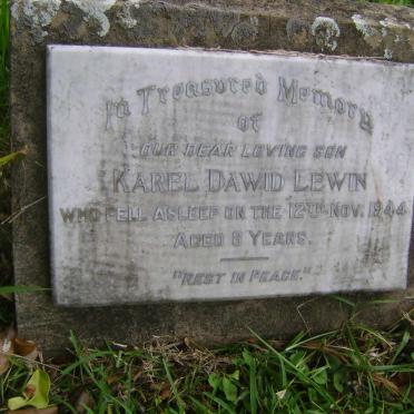 LEWIN Karel Dawid -1944