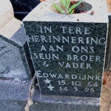 LEONARD Edward Jacobus 1933-1991 &amp; Elizabeth Johanna 1941- :: LEONARD Edward 1964-1995 