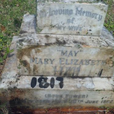 LEWIS Mary Elizabeth nee POWER -1962 