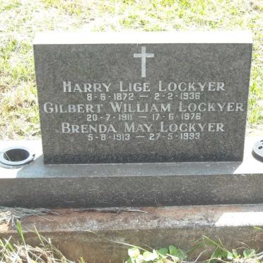 LOCKYER Harry Lige 1872-1936 :: LOCKYER Gilbert William 1911-1976 &amp; Brenda May 1913-1993