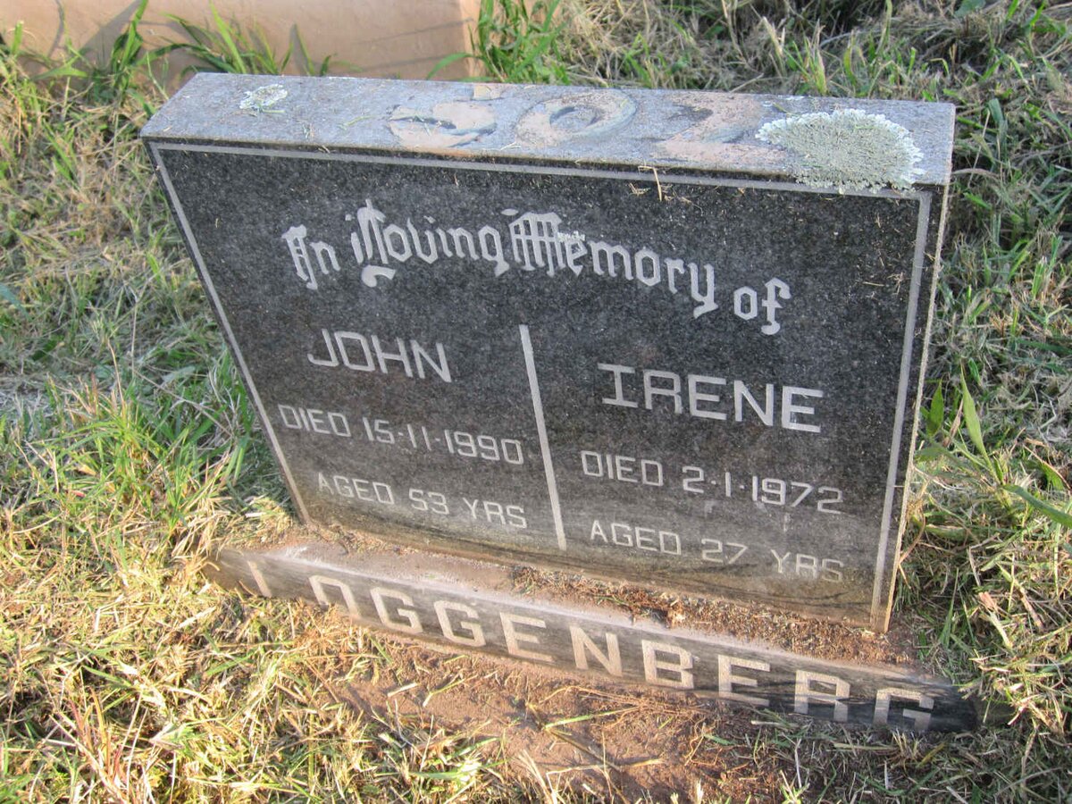 LOGGENBERG John -1990 &amp; Irene -1972