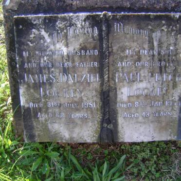 LOCKEY James Dalziel-1951 :: LOCKEY Paul Peter -1959