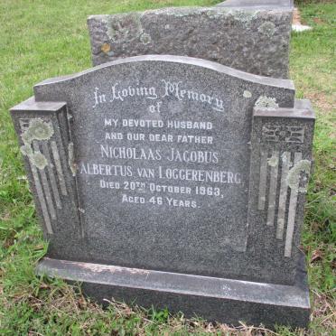 LOGGERENBERG Nicholaas Jacobus Albertus, van -1963