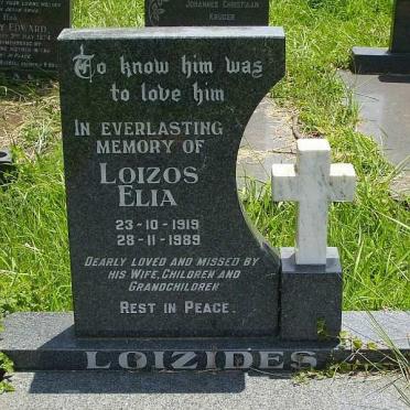 LOIZIDES Loizos Elia 1919-1989