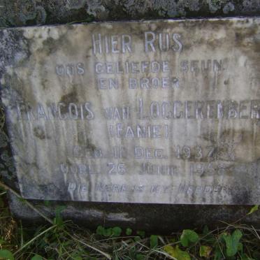 LOGGERENBERG Francois, van 1937-1958