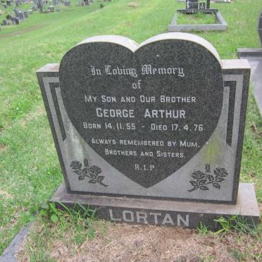 LORTAN George Arthur 1955-1976