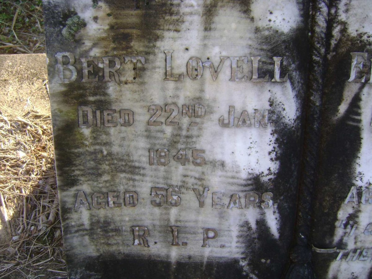 LOVELL Bert -1945
