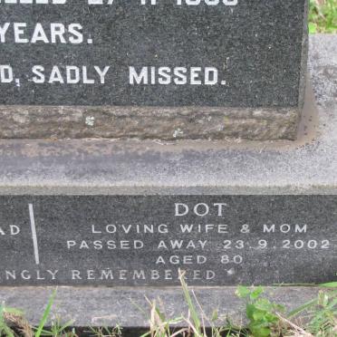 LOADER Thomas Charles -1965 :: LOADER Tommy -1975 &amp; Dot -2002