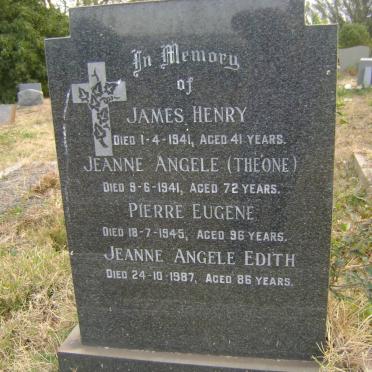 MONTILLE Pierre Eugene, de -1945 :: de MONTILLE Jeanne Angele Edith nee THEONE -1941