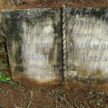 MORANT William Henry -1953 &amp; Mary Hope -1941