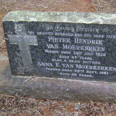 MOERKERKEN Pieter Hendrik, van -1956 &amp; Anna E. -1961