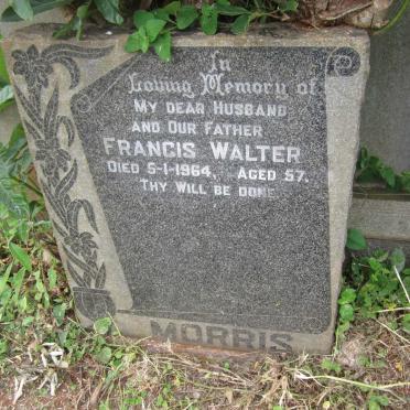 MORRIS Francis Walter -1964