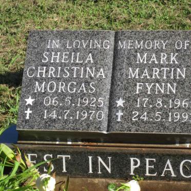 MORGAS Sheila Christina 1925-1970 :: FYNN Mark Martin 1965-1993