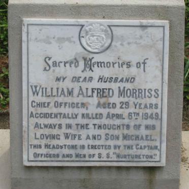 MORRISS William Alfred -1949