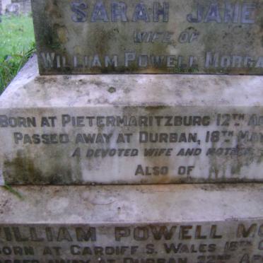 MORGAN Wiliam Powell 1871-1954 &amp; Sarah Jane 1876-1940