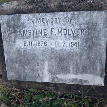 MOLVER Kristine F. 1876-1941