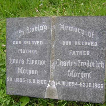 MORGAN Charles Frederick 1894-1966 &amp; Laura Eleanor 1895-1966 :: MORGAN Doreen Lundy 1920-1990