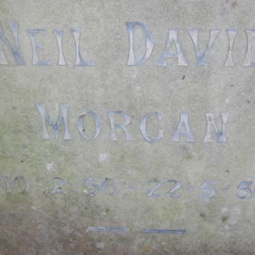 MORGAN Neil David 1956-1956