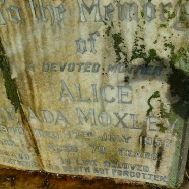 MOXLEY Alice Ada -1956