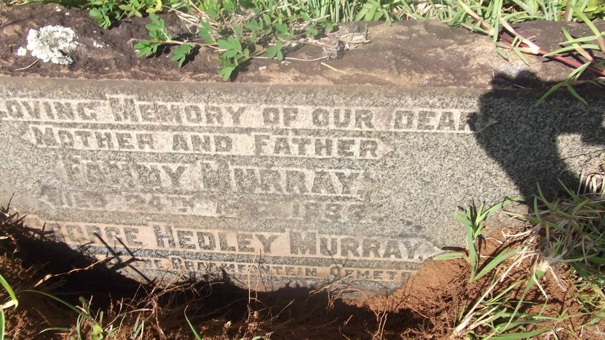 MURRAY George Hedley &amp; Fanny -1933