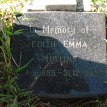 MULLINS Edith Emma 1895-1985