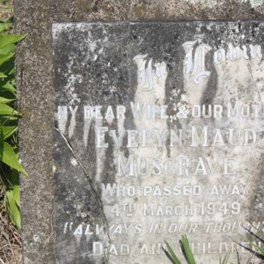 MUSGRAVE Evelyn Maud -1949