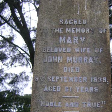MURRAY Mary -1939
