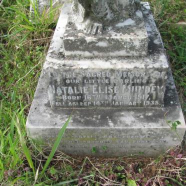 MUNDEY Harry 1859-1942 &amp; E.S. TAYLOR 1876-1948 :: MUNDEY Natalie Elise 1917-1935