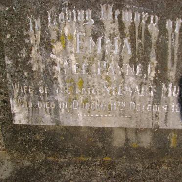 MUNN Emma nee PAYNE -1932